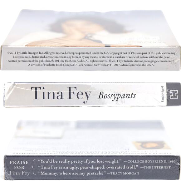 Tina Fey Bossypants 5-CD Audiobook Set 2011 *Sealed* - Picture 3 of 5